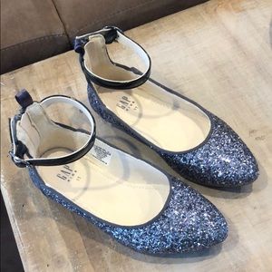 Gap Girls Glitter Dress Shoes